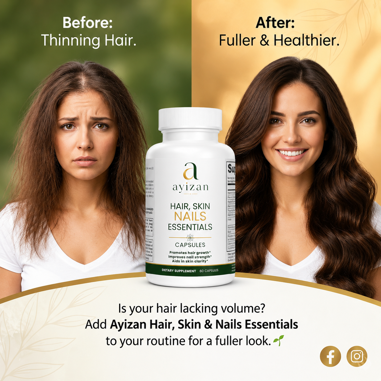 Stronger Hair. Healthier Skin. Stronger Nails.