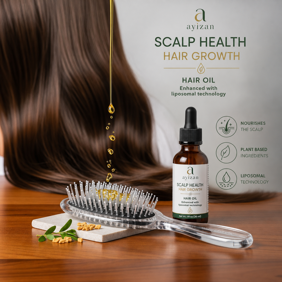 Stronger Roots. Fuller Hair. Naturally.